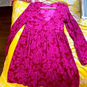 flower patterned dress
